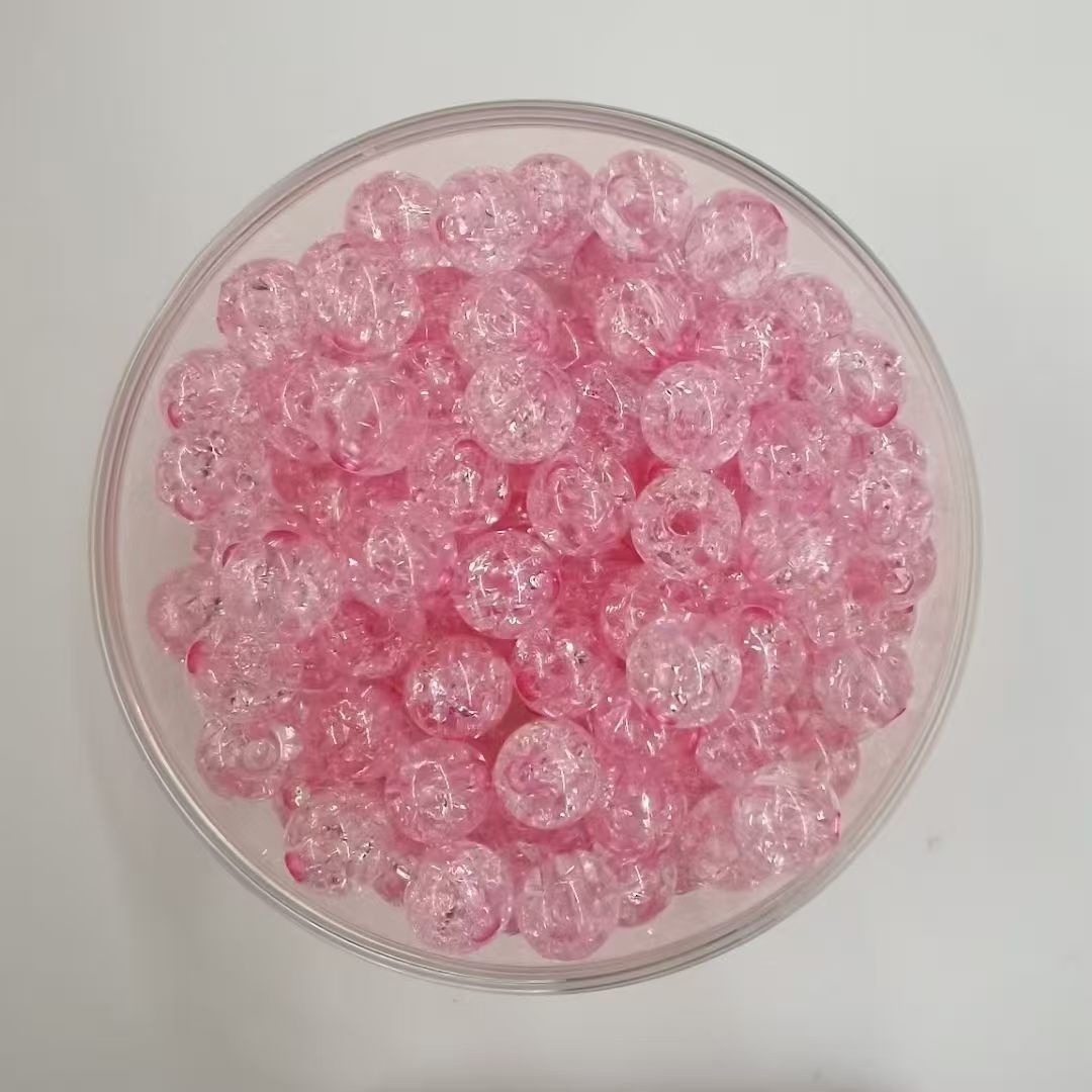 10mm Crackle Glass Beads Set 500pcs jewelry - Image 3