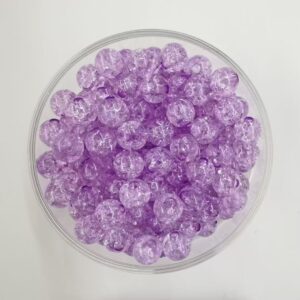 10mm Crackle Glass Beads Set 500pcs jewelry