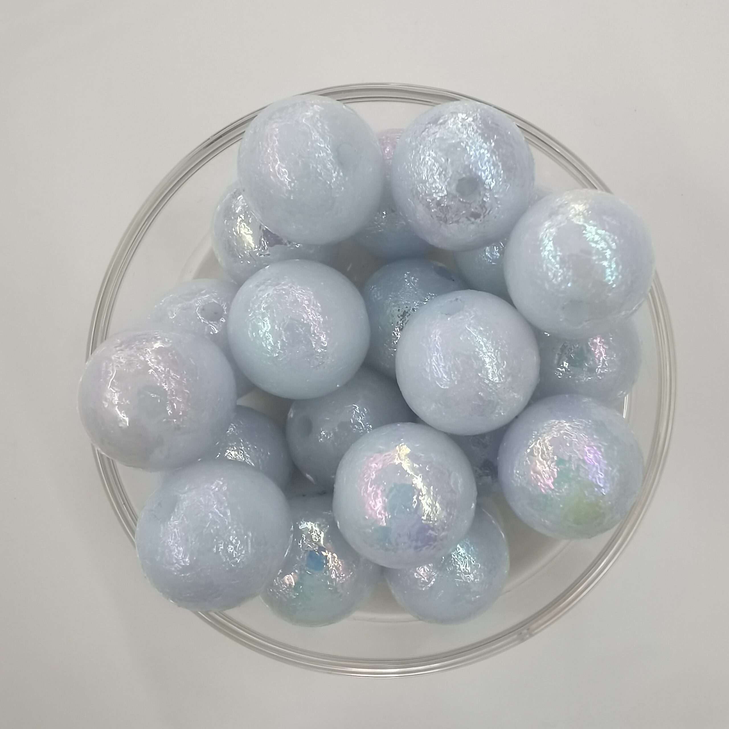 16mm Iridescent Wrinkled Texture Beads100PCS - Image 2