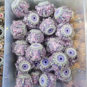 3D Cartoon Bear Resin Beads DIY Pen 10pcs